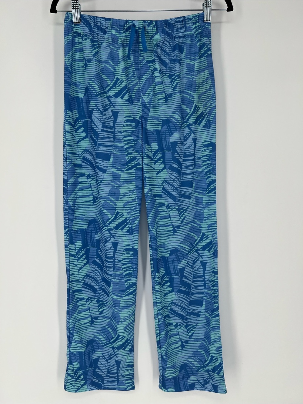 Vineyard Vines Kids Blue & Teal Patterned Pajama Bottoms